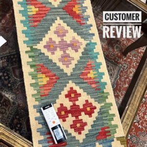 4ft long Kilim Table Runner